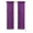 PURPLE, variant on Gorgeous Home Linen MR2 Faux Silk Semi-Sheer Window Curtains 2-Pack Purple 84" L