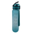thumbnail image 4 of NutriFit Plus 32oz Motivational Gym Water Bottle with Time Markers & Leak-Proof Cap, BPA-Free - Purple & Pink, 4 of 16