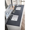 thumbnail image 6 of James Martin Vanities E645-V72-3Csp Athens 72" Free Standing Double Wood Vanity Set - Mid, 6 of 7