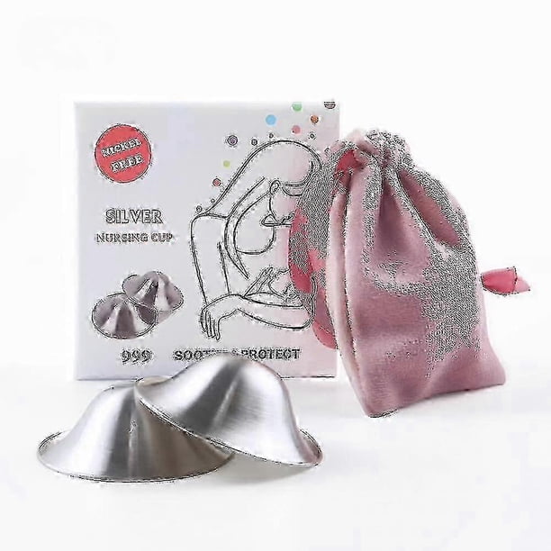 925 Pure Silver Nipple Shields, Silver Cups For Breastfeeding, Breast Shields For Nursing Newborns, Essentials Nipple Guards And Pads JP