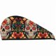 thumbnail image 1 of wonima11 Colorful Sugar Skull Hair Drying Cap Super Absorbent Soft Hair Drying Towel Quick Dry Coral Velvet Drying Hair Caps Hair Turban for Women Wet Hair Long Thick Hair, 1 of 1