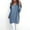 E-694Sky Blue, variant on FAOWME Womens Knit Sweater Long Sleeved V Neck Solid Color Fashion Elegant Pullover For Autumn Winter Daily Wear Black L