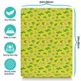 thumbnail image 5 of Southwestern Succulent Dog Bowl Mat - Waterproof Absorbent Feeding Mat - Non-Slip Cactus Art Design - Eco-Friendly Materials - Quick Dry, 5 of 5
