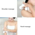 thumbnail image 3 of Camilla Portátil Para Hombros Y Cuello, Herramienta De Masaje Con Punto Gatillo Blanco, Simulación De Mano, Relajación Muscular Para Conducir, 3 of 8