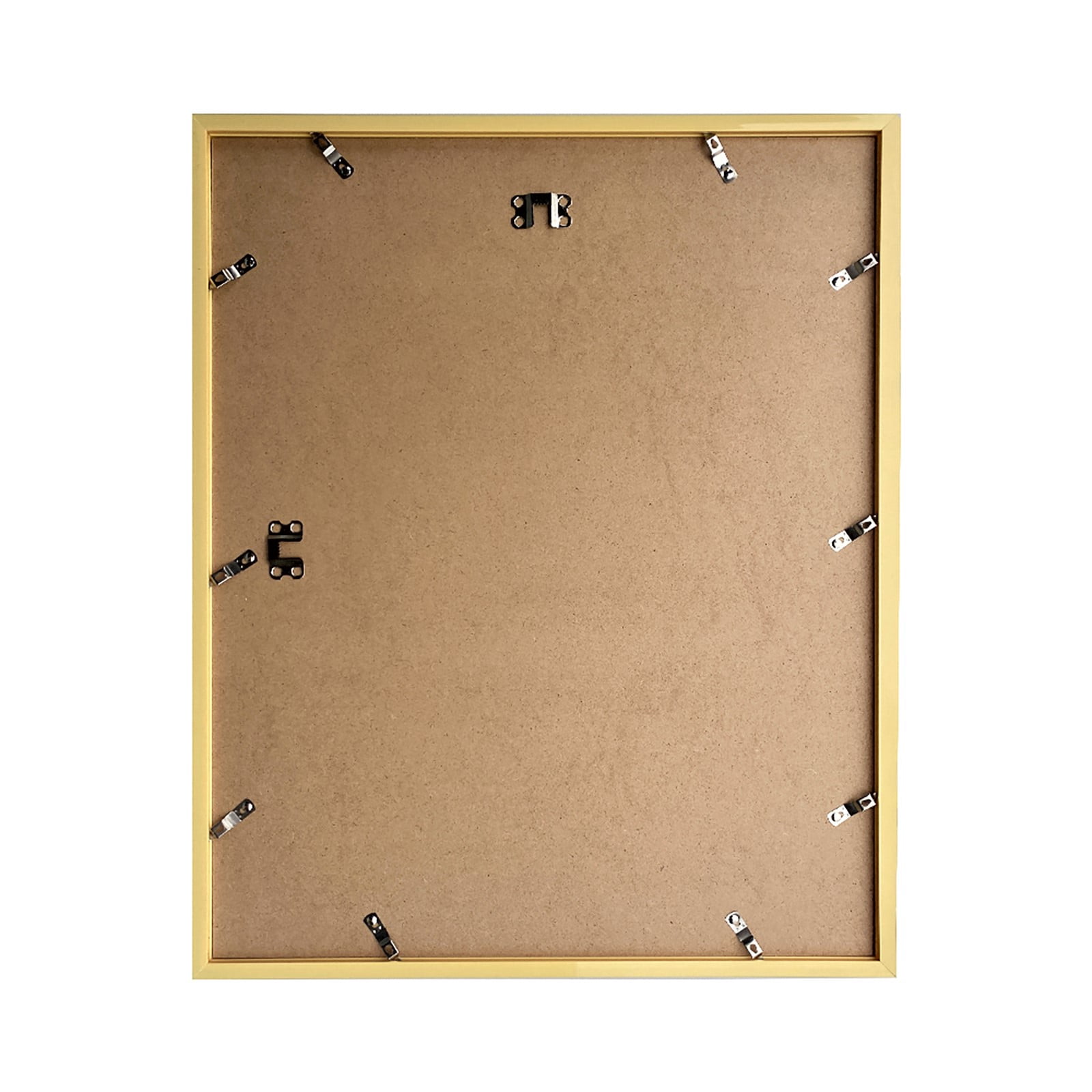Picture Frame PVC Gold Frame 18.3W*3.1D*21.3H/11LB Wall Mount Display, Pack of 5
