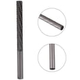 thumbnail image 4 of MYG 1pc 6mm Shank High Speed Steel Rotary Burr Tool Plastic Wood Carving Rotary File, 4 of 9