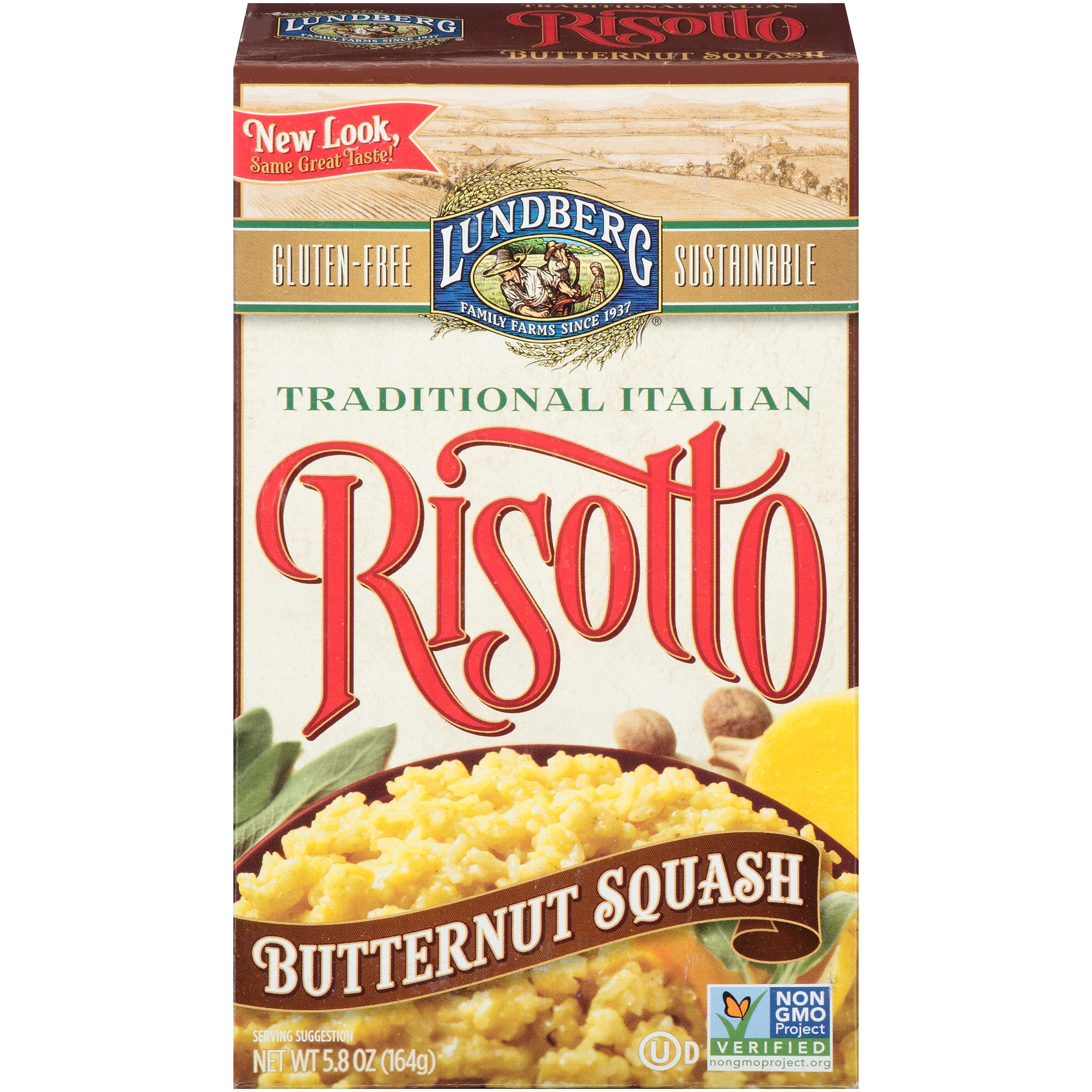 Lundberg Butternut Squash Risotto 5.8 oz Box