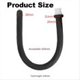 thumbnail image 5 of Silicone Bidet Bathroom Handheld Bidet Jet Water Sprayer, 5 of 5