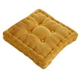 thumbnail image 3 of Cojines para sillas Shamjiam Cojín para silla de asiento Amarillo rosa, 3 of 8