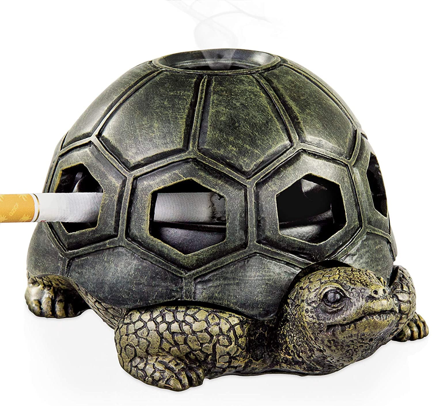 Vintage Turtle Cigarette Ashtray with Lid Indoor or Outdoor Ash Tray Sets  for Weed Windproof Ashtrays for Cigarettes Resin Ash Trays Outdoors for  Home Office Decoration - Walmart.com