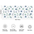 thumbnail image 3 of Pioneer Flower Floral Print Pattern Bathroom Rugs Mat, Non Slip Microfiber Bathroom Rug with Rubber Backing, Soft Mats for Bathroom Floor Tub Shower, 24"x60", 3 of 5