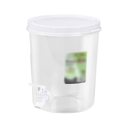 

Clearance CNEWQJY Storage Bags 3.5L Drink Dispenser For Fridge Beverage Liquid Drink Container For Party Cold Water Pitcher Lemonade Stand Juice Jug With Spigot