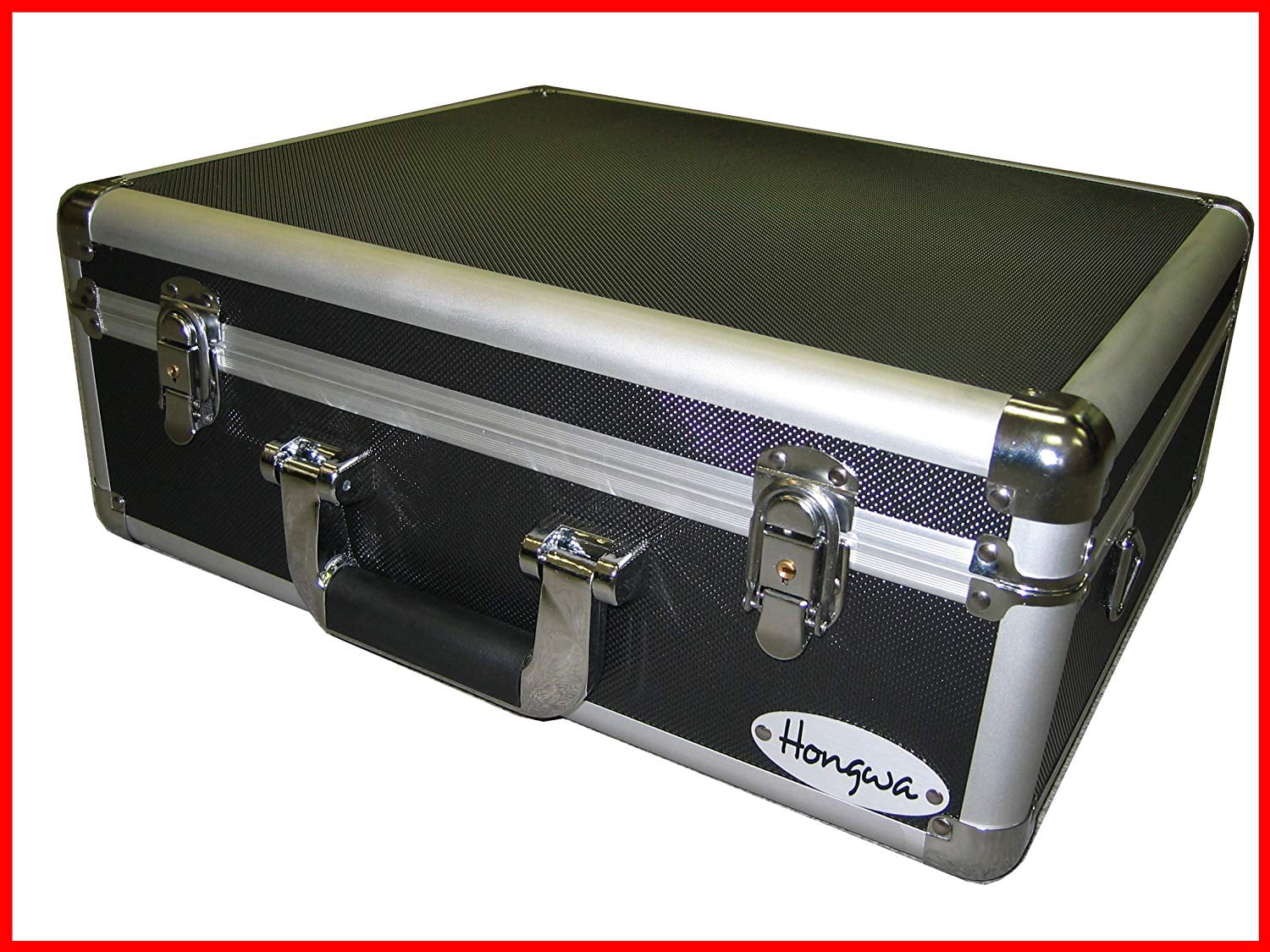 Black Aluminum Camera Case also for Tools and small Equipments With