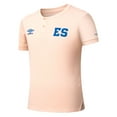 thumbnail image 2 of Men's-Umbro  Coral El Salvador National Team Crew Neck Polo, 2 of 7