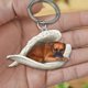 thumbnail image 3 of Llavero encantador de Ángel durmiente para perro, llavero de animal para niña y mujer, llave de coche, regalo para niño, barco de gota de agua., 3 of 4