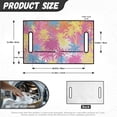 thumbnail image 7 of Whosucclay 4 Pockets Golf Cart Seat Cover for All Weather Off-Road, Anti-Scratch Breathable Golf Cart Seat Protector, Rainbow Palm Jungle, 7 of 7