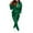 New Green, variant on Women's 2 Piece Casual Outfits Solid Hooded Drawstring Long Sleeve Sweatshirt Tops And Long Pants Set Suits
