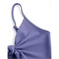 thumbnail image 4 of Vibrant V-Neck Cami Dress Sexy Cut Out Split Hem Sleeveless Flowy Essential, 4 of 13