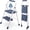 Blue, variant on PETGLE 2 Step Ladder, Sturdy Step Stool with Anti-Slip Pedal & Comfortable Handrail, Portable Heavy Duty Step Stool for Kitchen, Garage & Outdoor Use, 800lbs, Grey