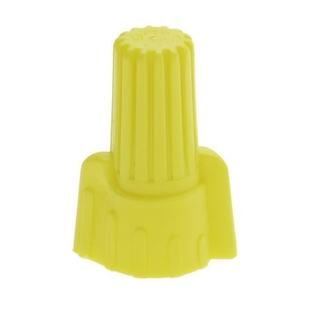 NSI WWC-Y-CJ Yellow Winged Wire Connector with Quick-Grip Spring
