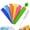 colorful, variant on Colorful Silicone Ice Pop Mold Set 6 Reusable Tubes with Lid and Brush for Homemade Frozen Snacks