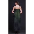 thumbnail image 4 of Bimba Block Printed Adjustable Spaghetti Strap Long Maxi Dress Summer Beachwear-X-Small, 4 of 6