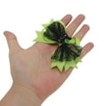 thumbnail image 4 of Unique Bargains 1 Pc Duckbill Clip Halloween Butterflies Mesh Hair Clip for Women Black Green, 4 of 5