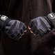 thumbnail image 4 of Guantes de bicicleta engrosados medio dedo guantes de bicicleta amortiguadores antideslizantes transpirables carretera de montaña, 4 of 5