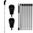 Gutter Cleaning Brush Roofing Tool With 8Pcs Telescopic Extendable Pole