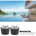 thumbnail image 2 of Tapones de invernaje para piscinas de 2 piezas, tapón de expansión de goma de gel de 38 mm/1,5 pulgadas para mantenimiento de accesorios de tuberías de spa y piscinas en invierno, 2 of 4