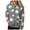 Grey, variant on Women's Football Sequin Sweatshirt Graphic Hoodies Pullover Baseball Season Long Sleeve Tops with Pockets