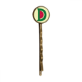 thumbnail image 1 of D Alphabet yuca fruta lindo patron EsES Broche de metal retro, 1 of 3