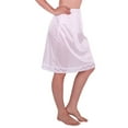 thumbnail image 2 of Women's Half Slip with Lace Details, Anti- Static, 2 of 3