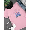 thumbnail image 3 of Happy 4Th Of July Fireworks T-Shirt Juniors -Image by Shutterstock,  x-Large, 3 of 4