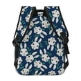 thumbnail image 4 of Fotbe Cute Rabbit Pattern Casual Backpack for School, Travel, and Outdoor Activities - Durable, Lightweight, and Comfortable, 4 of 5