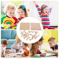 thumbnail image 3 of 61pcs Learning Math Blocks Math Cubes Wood Math Cubes Math Manipulatives Math Count Block, 3 of 9