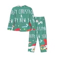 thumbnail image 2 of Lsque Sanrio Pattern Long Sleeve Pajama Set for Women - Soft 2-Piece Sleepwear and Loungewear Set with Pockets, Comfy Nightwear, 2 of 8