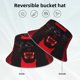 thumbnail image 2 of Balery Black Panther Red Background Sombreros para el sol para hombre y mujer, sombrero de pescador con UPF 50+, 2 of 6