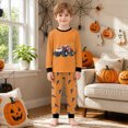 thumbnail image 2 of CAICJ98 Toddler Boys Pajamas Monster Truck Pjs Set Kids 2 Piece Long Sleeve Soft Cotton Sleepwear 3-4T, 2 of 9