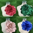 thumbnail image 4 of Eye Catching Flower Brooch Accessory Collar Pin Ornament for Fashion Enthusiasts, 4 of 13