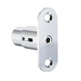 thumbnail image 3 of 23mmx19mm Cylinder Zinc Alloy Chrome Finish Plunger Lock, Keyed Different, 3 of 4