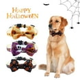 thumbnail image 1 of Visland Collier pour Chat Motif Dessin Animé Réglable Facile à Porter Résistant à l'Usure Libération Rapide Améliore l'Ambiance Polyester Halloween Citrouille Imprimé Fantôme Collier pour Animaux Fournitures pour Animaux, 1 of 8
