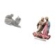 thumbnail image 5 of Adorno de mesa de acrílico con forma de gato, escultura decorativa única de arte animal para dormitorio, sala de estar, oficina, regalo de vacaciones,, 5 of 8