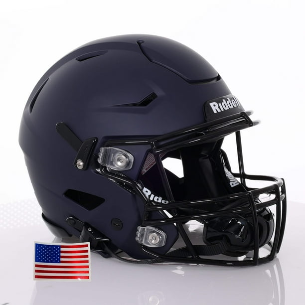 purchasing nfl speedflex helmets Riddell Black Out (2025) Black front and rear bumpers Pad Type Riddell SpeedFlex Youth Football Helmet