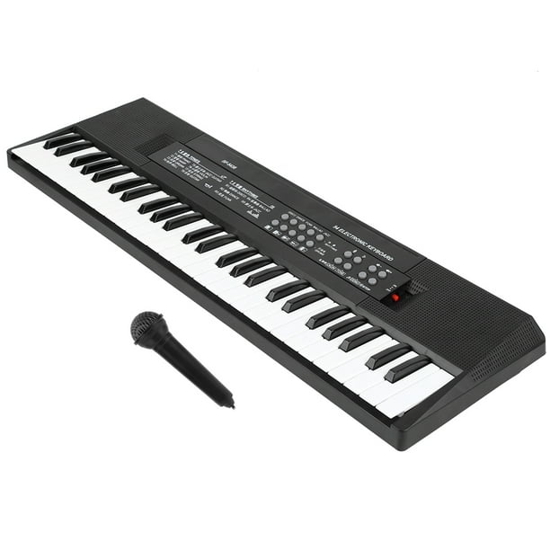 Mini órgano electrónico, micrófono de órgano electrónico y teclado, instrumento con teclas, funcionalidad inteligente