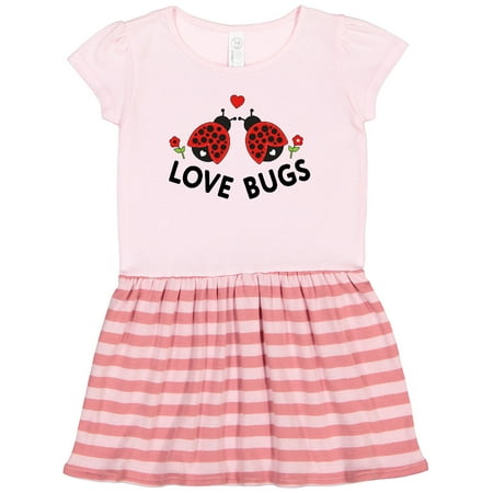 

Inktastic Love Bugs Red Ladybugs Valentine s Day Outfit Gift Toddler Girl Dress