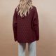 thumbnail image 5 of Chaquetas y abrigos casuales sin capucha de manga larga para mujer, blusa de manga larga, cuello vuelto, botones y bolsillos, abrigo, chaqueta, prendas de vestir exteriores, tops de poliéster, 5 of 8