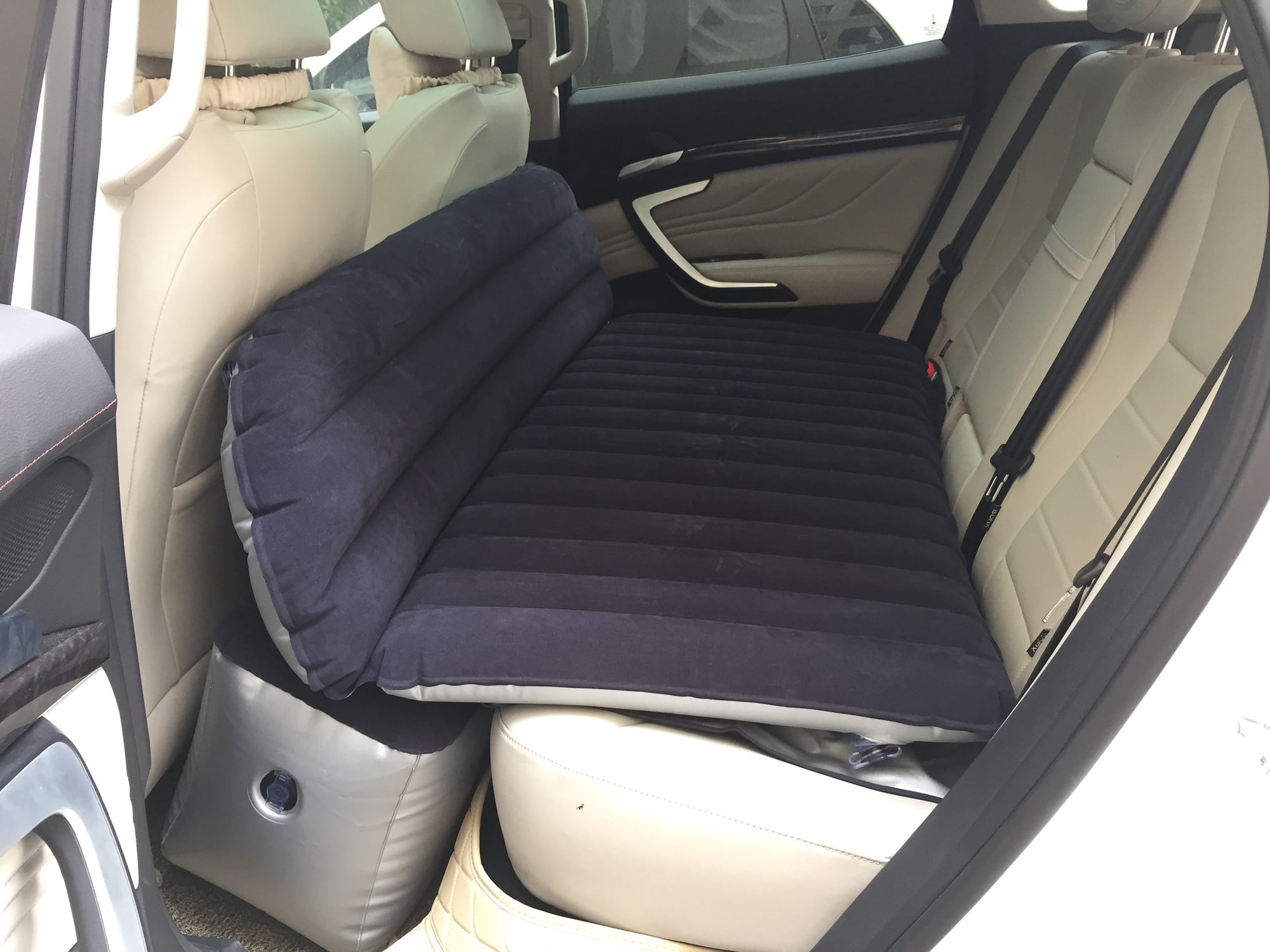 Heavy Duty Inflatable Car Mattress Bed for SUV Minivan Back Seat Extended Mattress