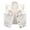 White, variant on Sleeveless Lapel Denim Jacket For Women Solid Color Single Breasted Jean Vest Jacket Commute Office Jeans Waistcoat With Pocket