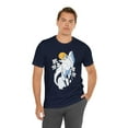thumbnail image 6 of Arctic Fox Flowers Moon Fashion Unisex Jersey Short Sleeve Tee, 6 of 12
